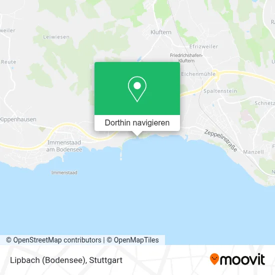 Lipbach (Bodensee) Karte