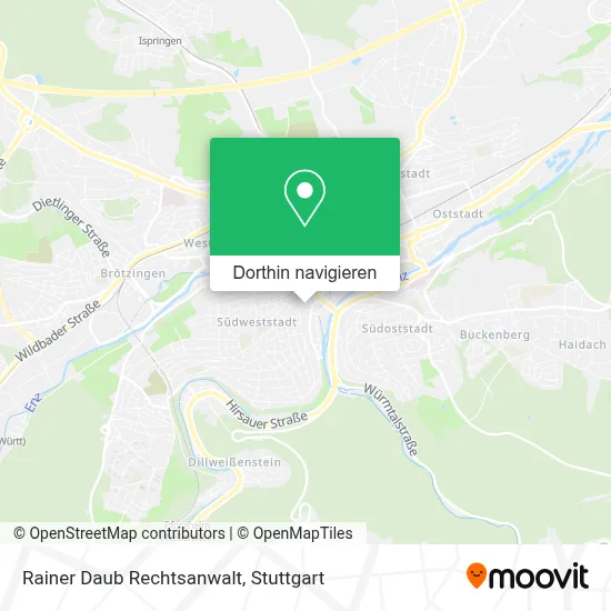 Rainer Daub Rechtsanwalt Karte
