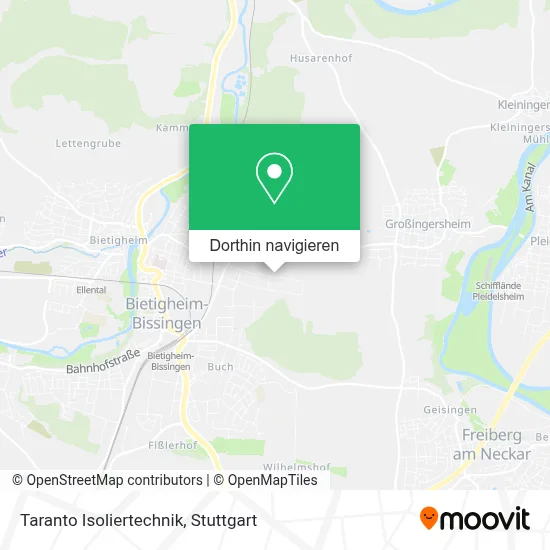 Taranto Isoliertechnik Karte