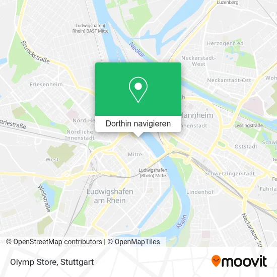 Olymp Store Karte