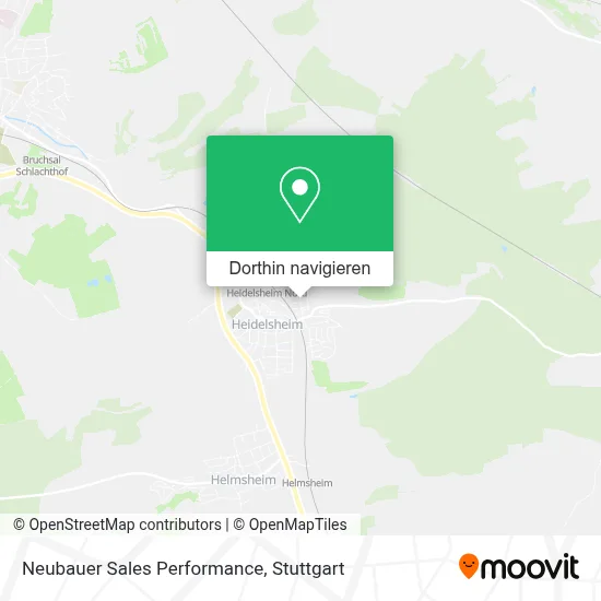 Neubauer Sales Performance Karte