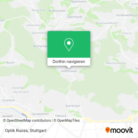 Optik Ruoss Karte