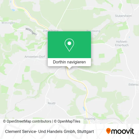 Clement Service- Und Handels Gmbh Karte