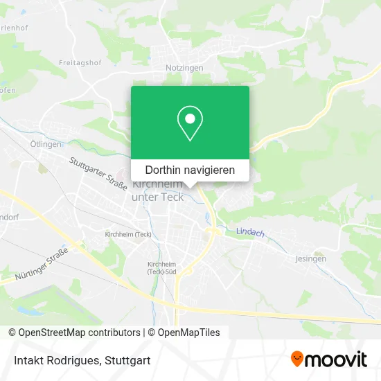 Intakt Rodrigues Karte