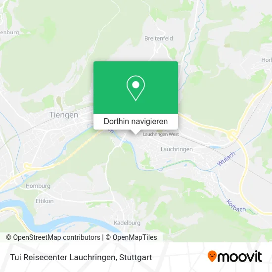 Tui Reisecenter Lauchringen Karte
