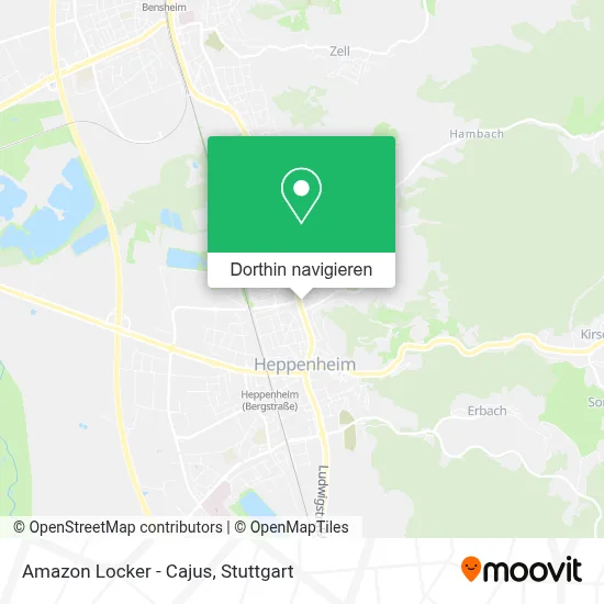 Amazon Locker - Cajus Karte