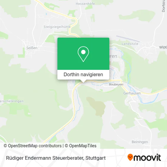 Rüdiger Endermann Steuerberater Karte