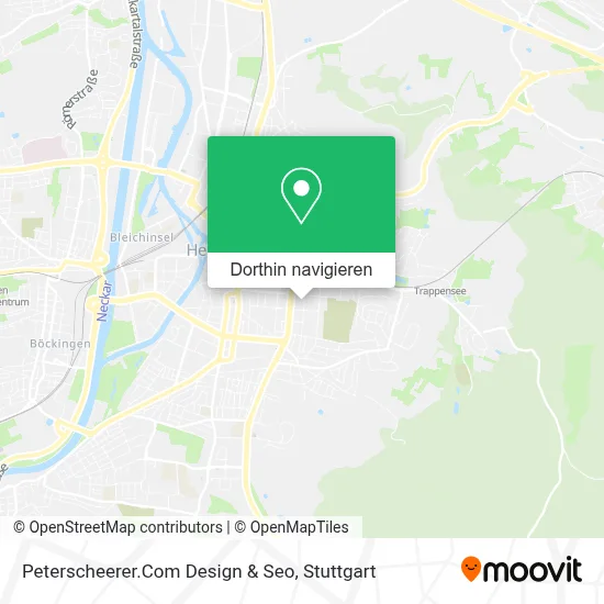 Peterscheerer.Com Design & Seo Karte