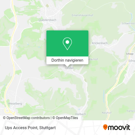 Ups Access Point Karte