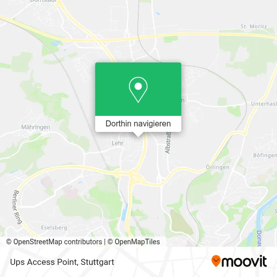 Ups Access Point Karte