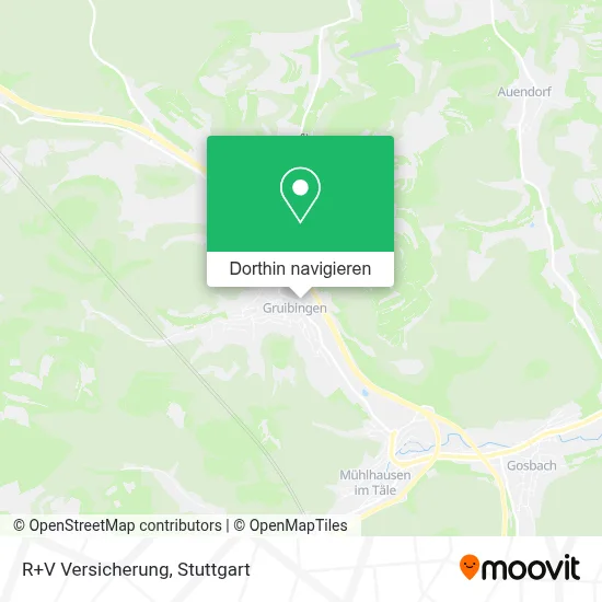 R+V Versicherung Karte