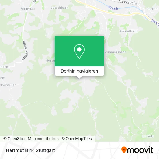 Hartmut Birk Karte