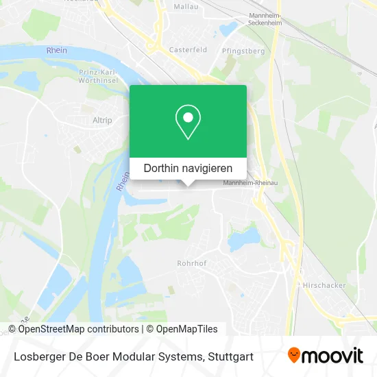 Losberger De Boer Modular Systems Karte