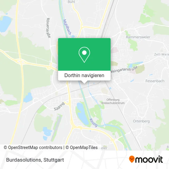 Burdasolutions Karte