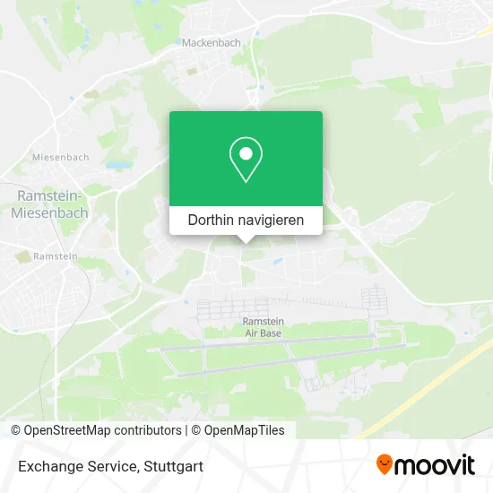 Exchange Service Karte
