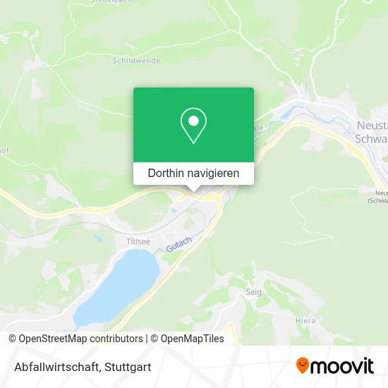 Abfallwirtschaft Karte