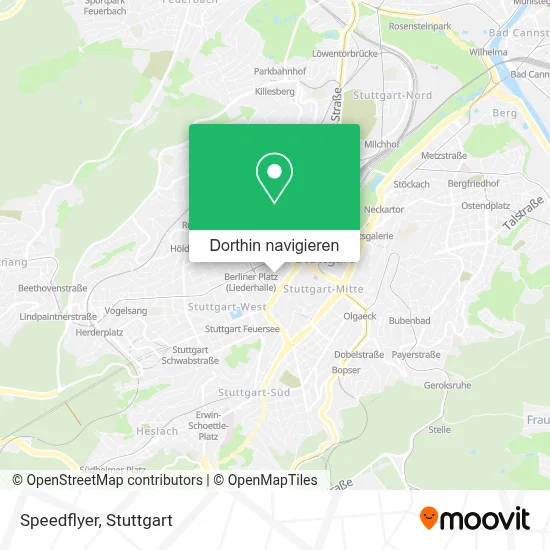 Speedflyer Karte