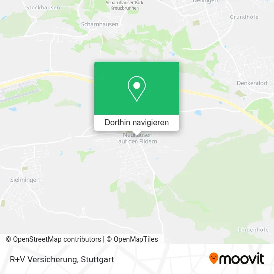 R+V Versicherung Karte