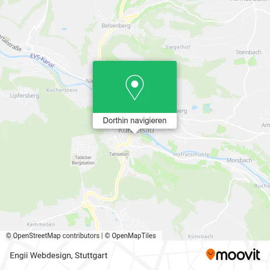 Engii Webdesign Karte