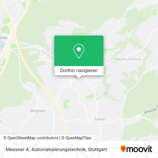 Messner A. Automatisierungstechnik Karte