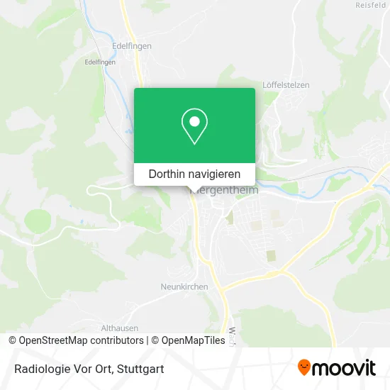 Radiologie Vor Ort Karte