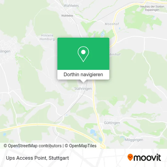 Ups Access Point Karte