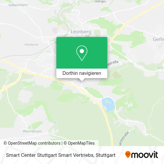 Smart Center Stuttgart Smart Vertriebs Karte