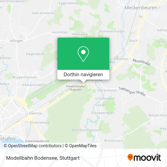 Modellbahn Bodensee Karte