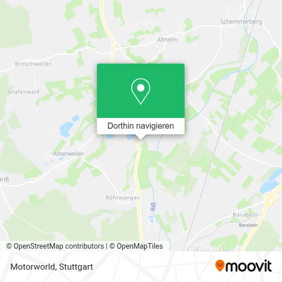 Motorworld Karte