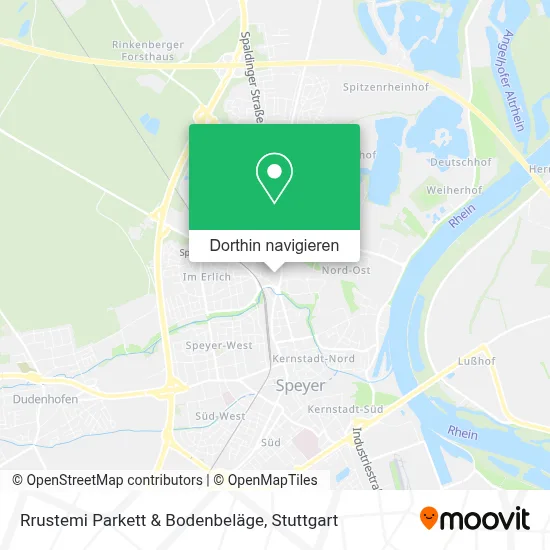Rrustemi Parkett & Bodenbeläge Karte
