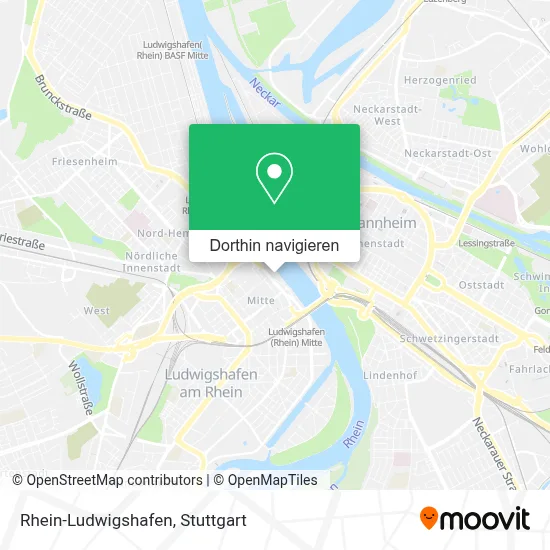 Rhein-Ludwigshafen Karte