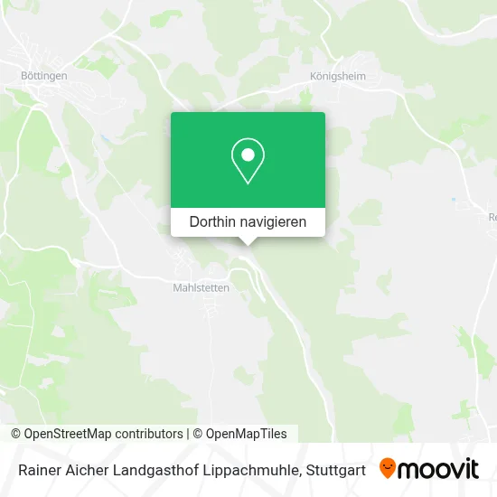 Rainer Aicher Landgasthof Lippachmuhle Karte