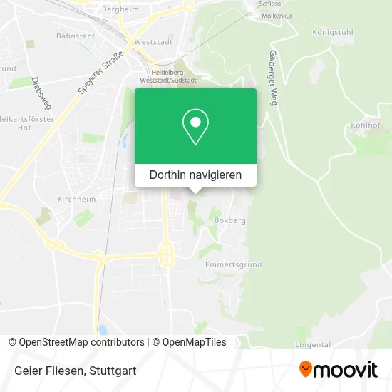 Geier Fliesen Karte