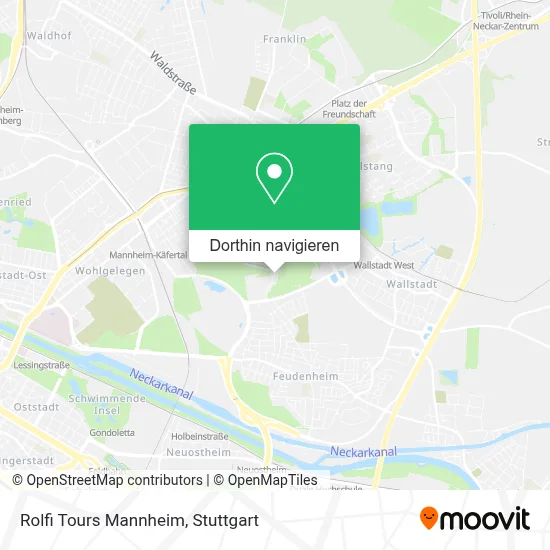 Rolfi Tours Mannheim Karte