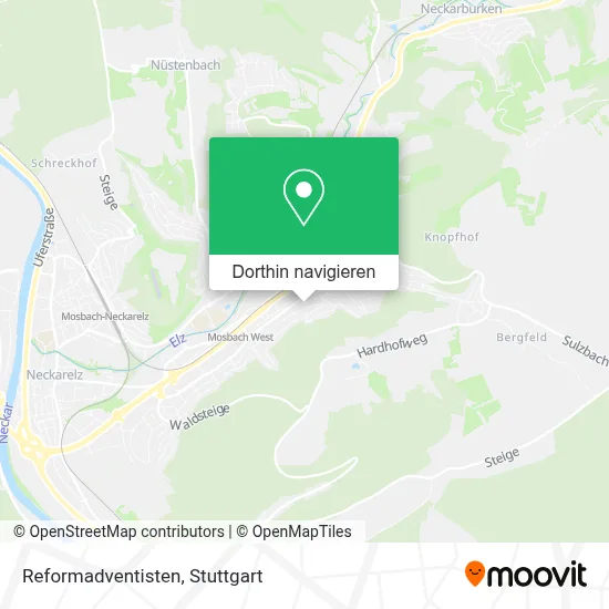 Reformadventisten Karte