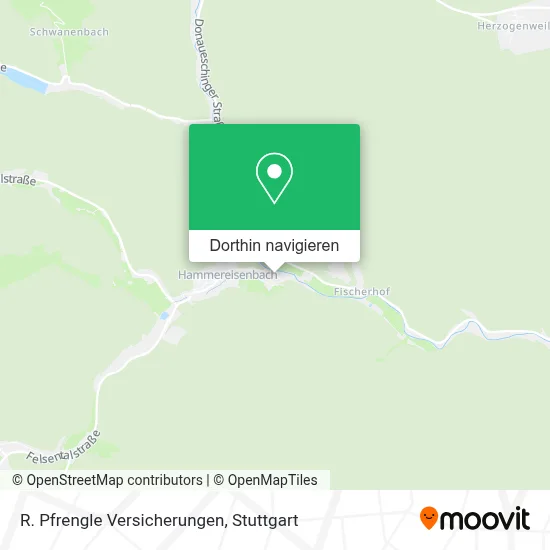 R.  Pfrengle Versicherungen Karte
