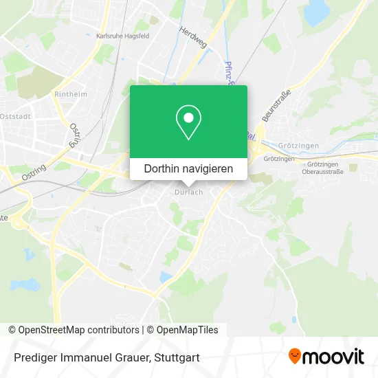 Prediger Immanuel Grauer Karte