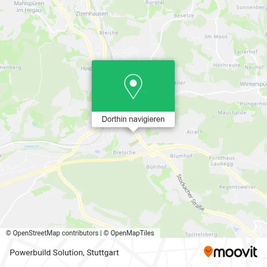 Powerbuild Solution Karte