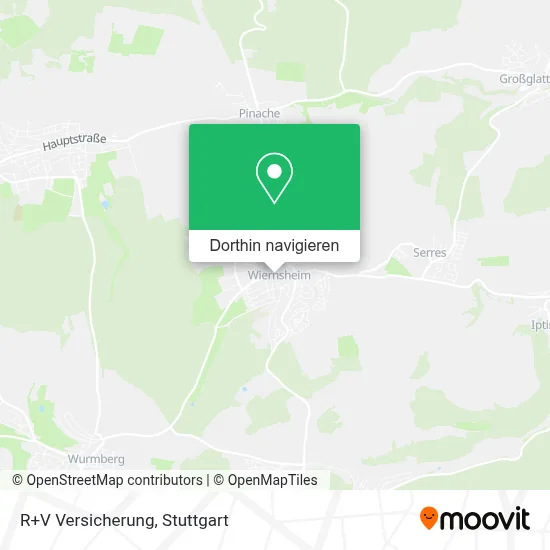 R+V Versicherung Karte