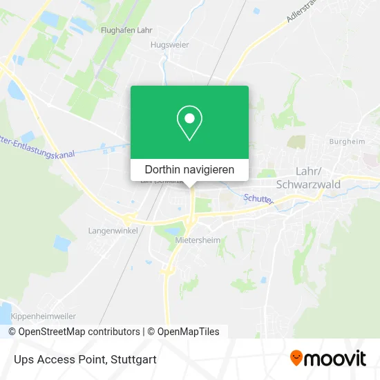 Ups Access Point Karte