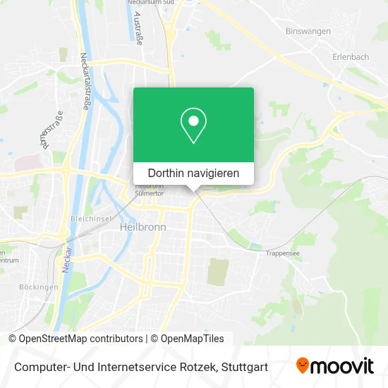 Computer- Und Internetservice Rotzek Karte