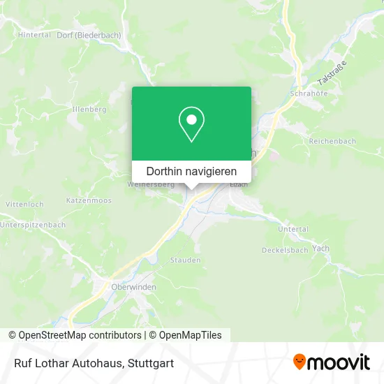 Ruf Lothar Autohaus Karte