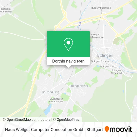 Haus Weilgut Computer Conception Gmbh Karte