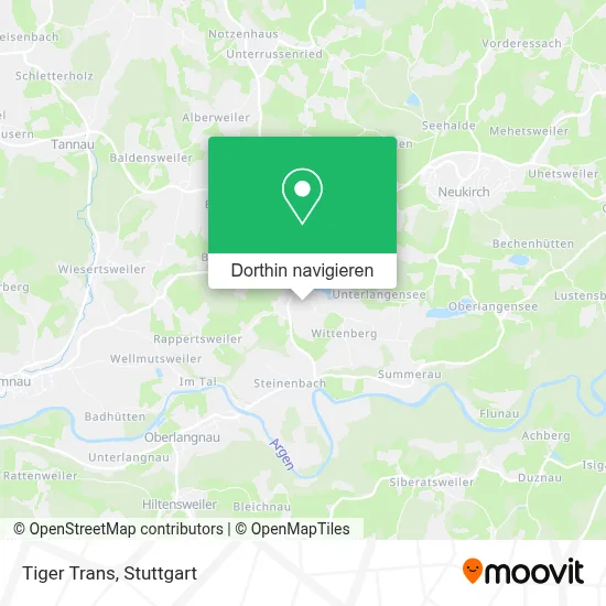 Tiger Trans Karte