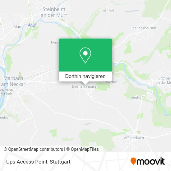 Ups Access Point Karte