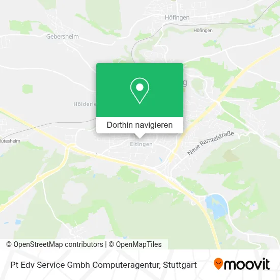 Pt Edv Service Gmbh Computeragentur Karte