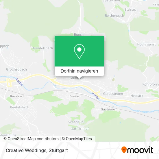 Creative Weddings Karte