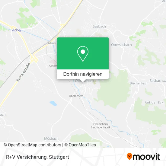 R+V Versicherung Karte