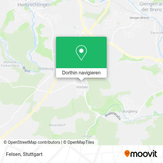 Felsen Karte