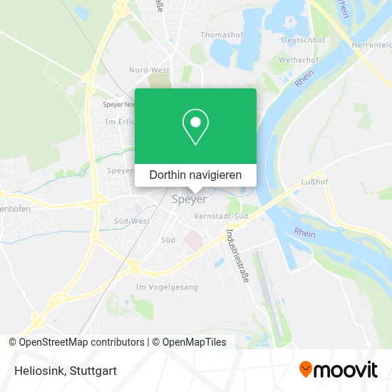 Heliosink Karte